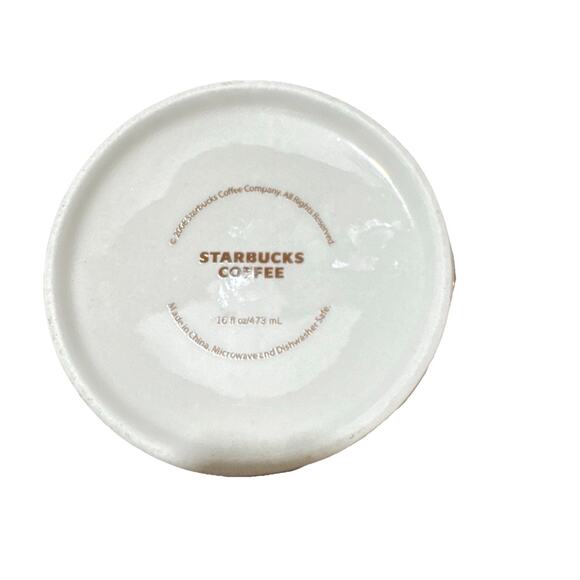 Starbucks Coffee Holiday Mug 2008 Chicago Magnificent Mile 16 oz. - Picture 5 of 5